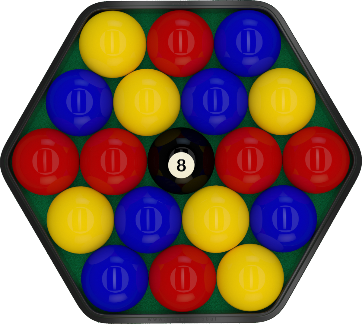 Rules of Play - Tri-ball™ Global – 3 player 8-ball